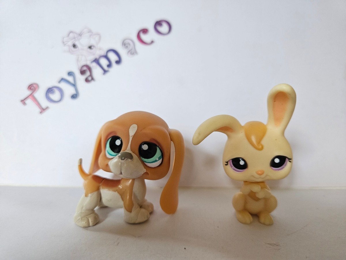 Littlest Pet Shop #1106 Basset Hound Dog / 300+ LPS