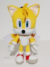 Sonic The Hedgehog Tails Large 14" Plush Keychain Coin Bag Backpack Clip Sega
