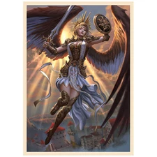 Ivarra - Daybringer Angel - MTG Size - 100 Smooth Matte Card Sleeves