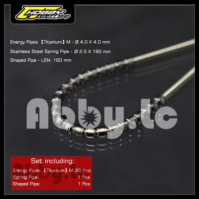 for MG 100 Sazabi Gouf HG RG 144 Zaku Titanium Metal Energy Cable Tube Pipe 4mm