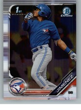 2019 Bowman Chrome Prospects 180 Leonardo Jimenez - Toronto Blue Jays