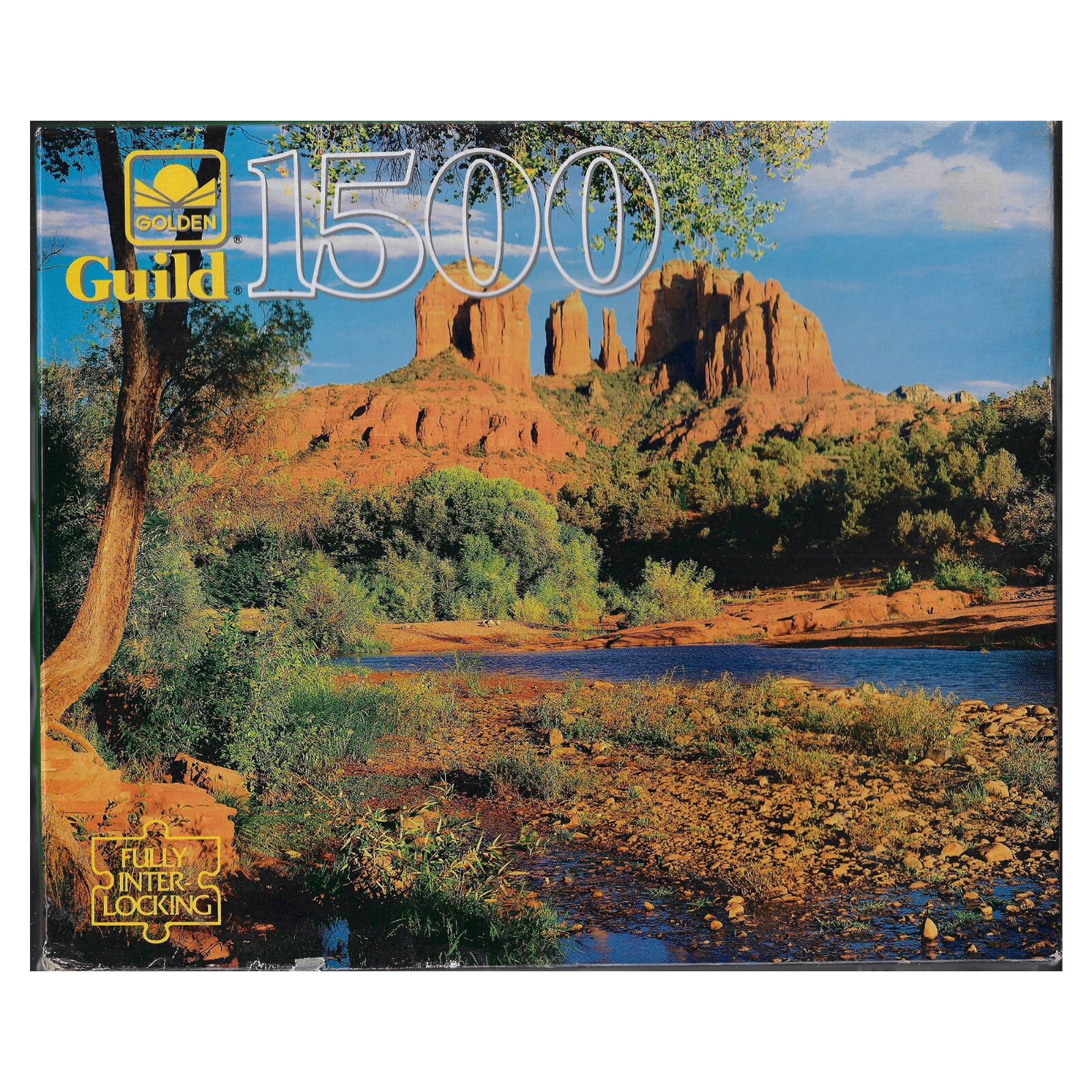 Golden Guild 1500 pc puzzle - Red Rock Crossing 27