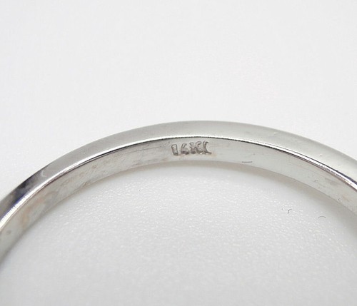 ANELLO in ORO BIANCO 14 kt TRILOGY con DIAMANTI da 0.71ct tot. - Bild 10 von 12
