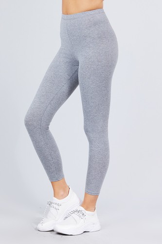 HIGH WAISTED PREMIUM Cotton STRETCH LONG WORKOUT YOGA LEGGINGS PANTS FITNESS - Picture 23 of 53
