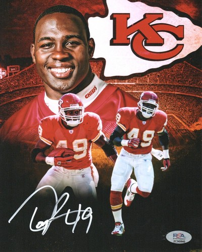 TONY RICHARDSON signed Autogramm Auto 8x10 Kansas City Chiefs Foto Bild PSA