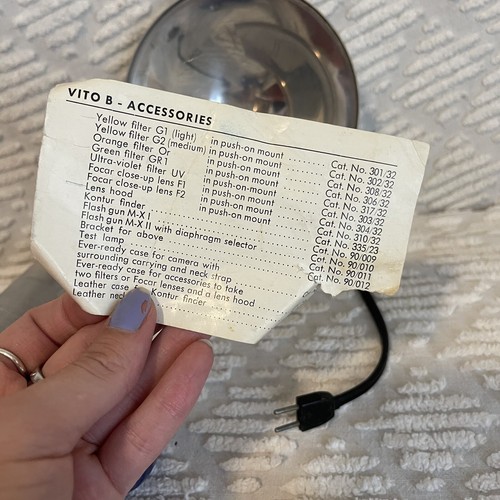Vintage Mendelsohn Speedgun Junior Flash Bulb Holder In Box Universal? - Picture 13 of 19