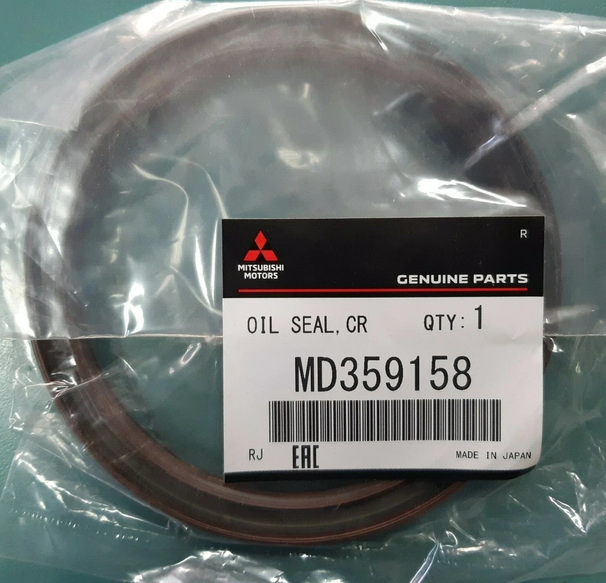 GENUINE OEM REAR CRANKSHAFT OIL SEAL MITSUBISHI LANCER CT9A EVO 1 