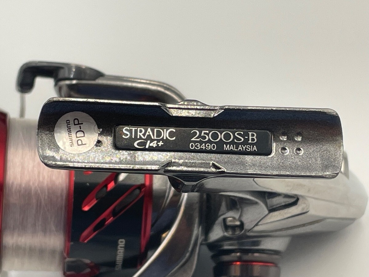 ⑮海外モデルSHIMANO STRADIC C14 2500F 2016 Shimano Stradic CI4+ 2500S-B Spinning Fishing Reel Gear