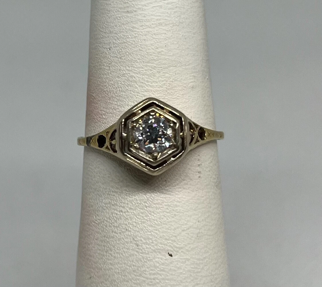 Edwardian diamond rings deals