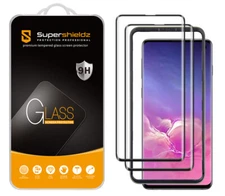 2XSupershieldz Full Cover Tempered Glass Screen Protector for Samsung Galaxy S10
