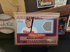 2013 Topps Heritage Miguel Montero Clubhouse Collection Relics #MMO 🔥