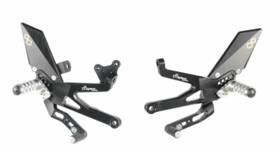 Lightech Ducati Panigale V4 Standard Reverse Rear Sets Rearsets Fixed Foot Pegs