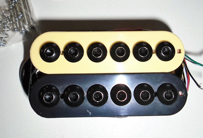 New - Humbucker Crusader - Neck - Zebra - 7.2k for any guitar