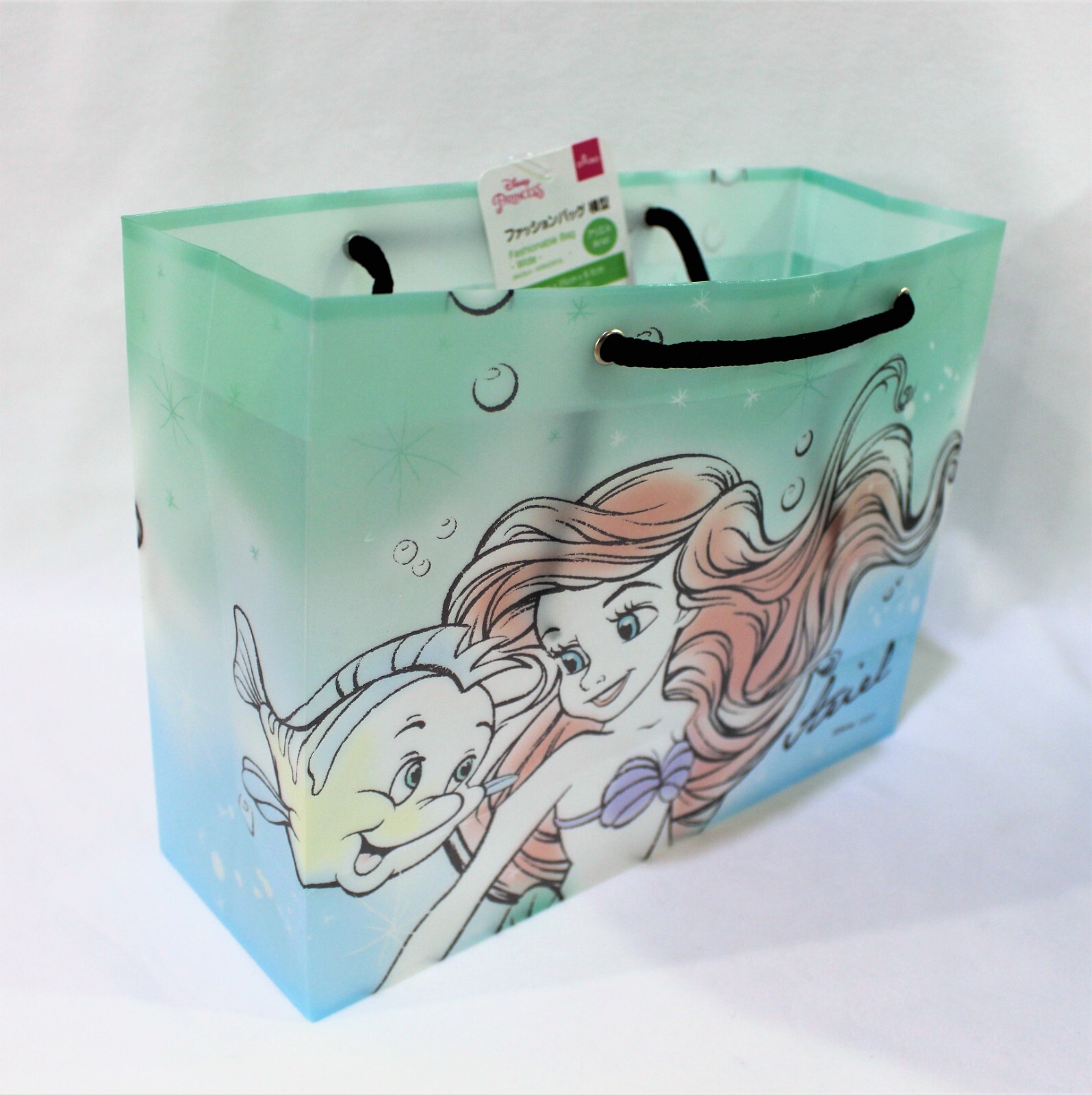 Daiso Japan Fashionable Gift Bag Disney The Little Mermaid Shopping Lunch Tote