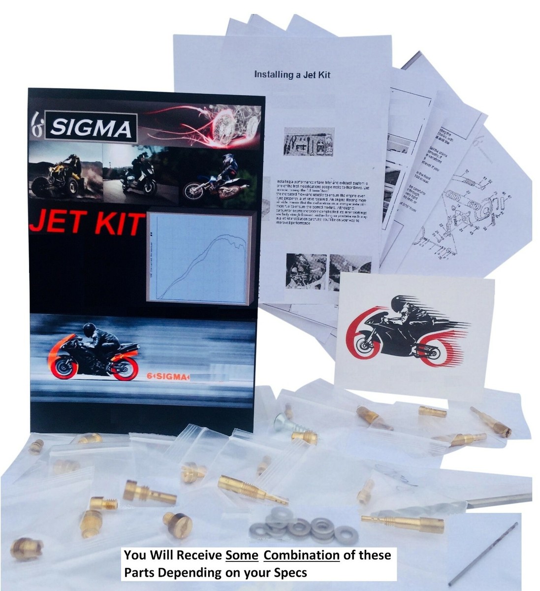 ZX130 Carb Jet Kit 2005-2010 Kawasaki Kaze Performance Carburetor