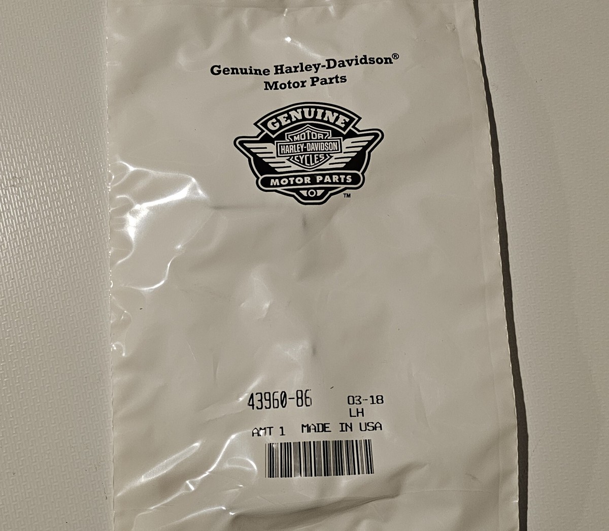Nos 87-99 Harley Davidson Rear Brakepad Anti Vibration Retainer