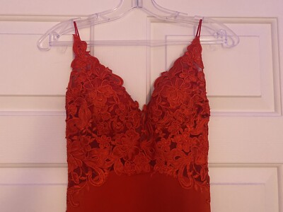 ebay red prom dress red prom dress size 10, never worn, bought for 450