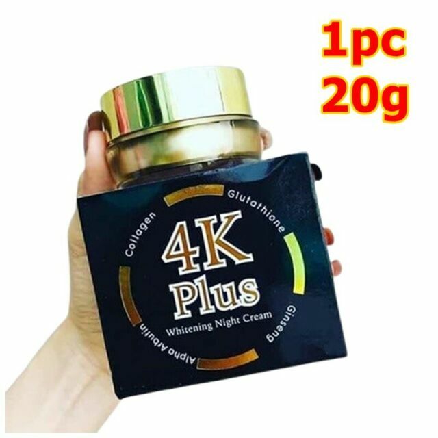 4K Plus Whitening Night Cream - 20g for 
