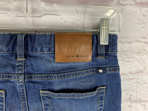 Lucky Brand Authentic Skinny Blue Stretch Denim Medium Wash Jeans Boys Size 14 - Picture 5 of 7