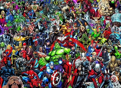 Clementoni Marvel 1000 Pieces Impossible Jigsaw Puzzle