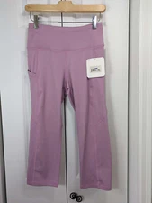 Yelete Active NWT Women's Size Small Purple Leggings Cropped