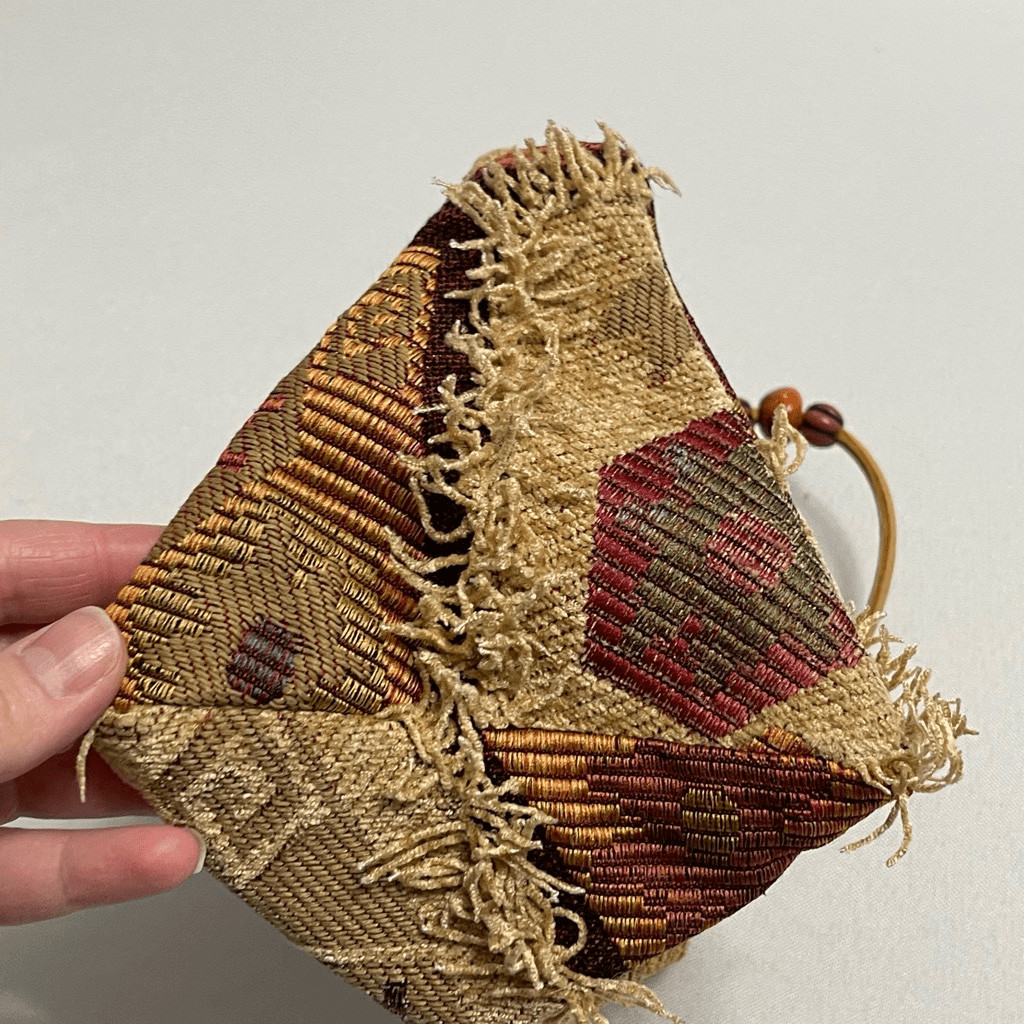 Erda Brand Multicolor Pattern Fabric Leather Stra… - image 2