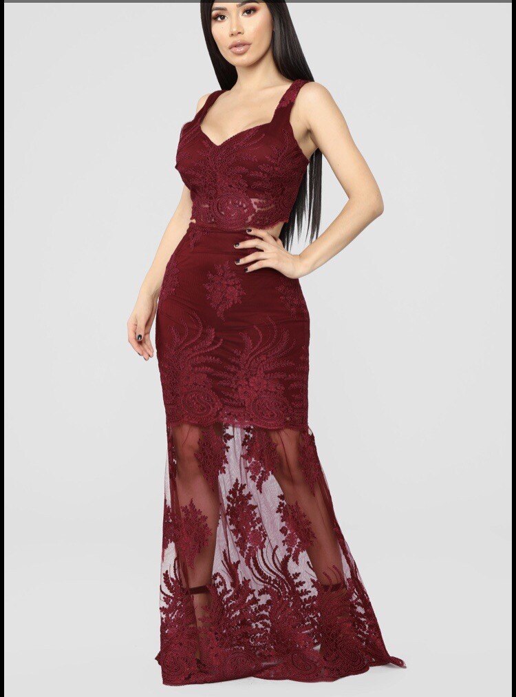 knee length dresses for ladies Unholy Satin Strapless Ribbon Lace-Up Maxi Dress main image 1