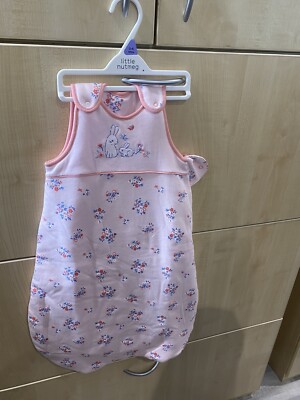 Nutmeg Morrisons Baby Sleeping Bag Little Nutmeg Bunny Sleeping