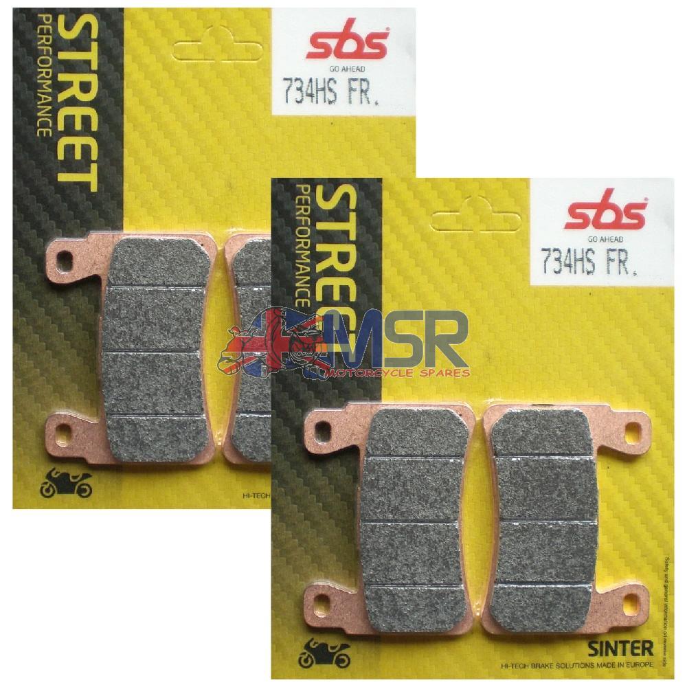 Honda CBR900RR Fireblade Front Brake Pads SBS Sintered 734HS 1998-2003
