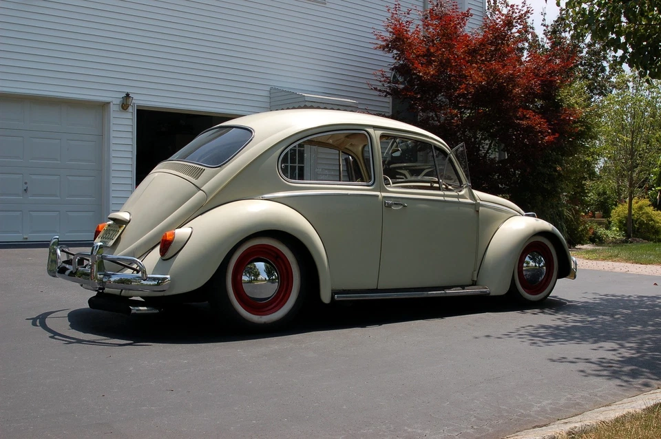 15" Whitewall Portawall Juego de molduras de inserción de neumático VW BUG BEETLE KARMANN GHIA! Foto 3 de 4