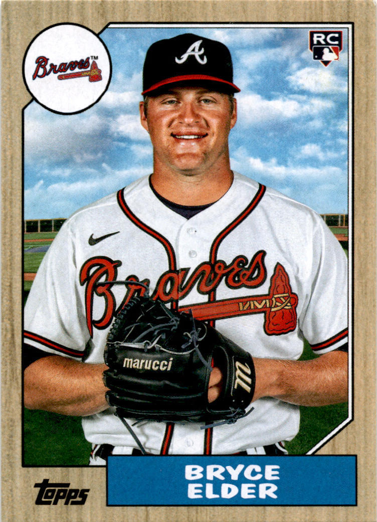2022 Topps Archives Bryce Elder #265 Atlanta Braves