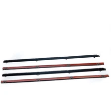 1966-77 Ford Bronco; Beltline Door Glass Weatherstrip Felt Set; Inner & Outer;