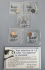 Vintage Old Coins Assorted Penny Nickel 5 Coins Indian Head Buffalo Nickel