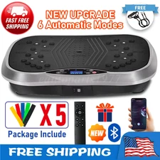 Vibration Plate Exercise Machine Whole Body Workout Vibrate Platform Fitness US