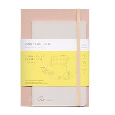 Iroha Publishing SUNNY LOG NOTE shell pink LSL-02