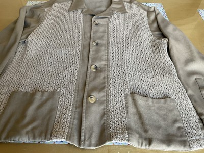 ANTHONY TARASSI(ITALY)100% SILK JACKET 
