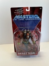 mattel motu 200x beast man action figure  boxed  RARE  NIB