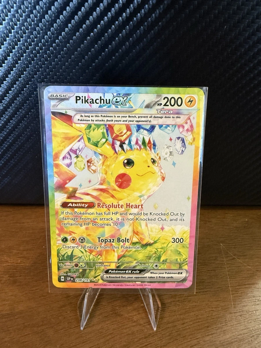 Pikachu Ex Pokémon TCG Cards for sale | eBay