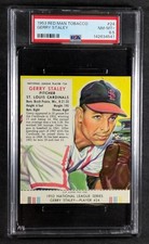 1953 Red Man #24 Gerry Staley With Tab PSA NM-MT+ 8.5