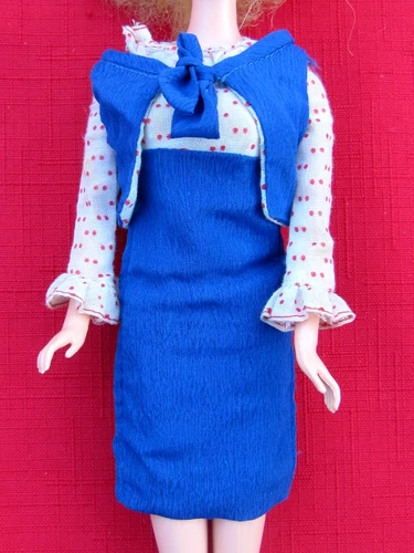 New ListingVintage 1966 Mattel Francie CONCERT in the PARK #1256 ~ Dress And Vest
