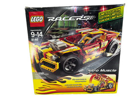 Lego Racers 8146 Nitro Muscle Limited Edition with Box Manual Complete