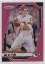 2024 Panini Prizm Pink Prizm Joe Montana #147 HOF 01sb