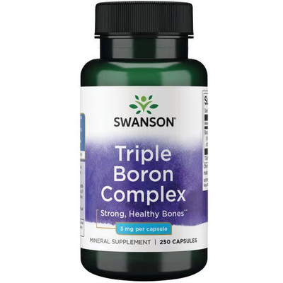 Dreifach-Bor-Komplex 3 mg 250 Kapseln Swanson Health Products