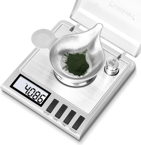 Fuzion Milligram Scale, 50g/0.001g Digital Scale with Silver - Picture 3 of 7