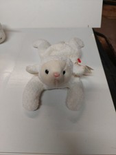 Beanie Babies Fleece The Lamb - Beanie Baby  1996     PVC Pellets