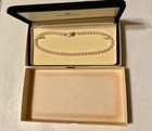 Mikimoto Cultured White Round Pearl Necklace 15in Silver Clasp, with velvet box — photo 8