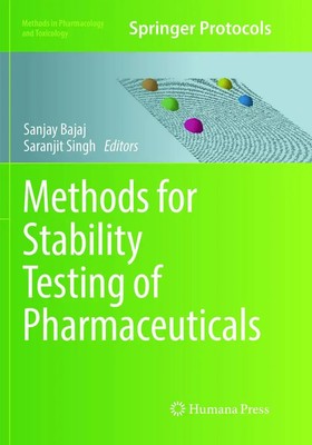 Methods for Stability Testing of Pharmaceuticals Saranjit Singh (u. a.) Buch xiv