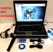 Rigid Endoscope HD 4K 8MP USB Video Camera Head Coupler Light Source Software