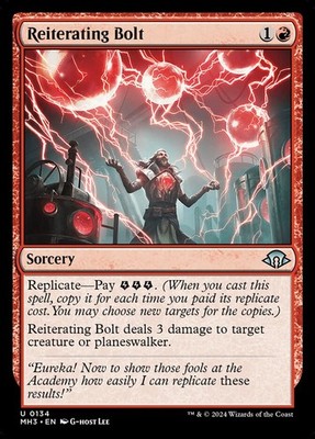 Reiterating Bolt Foil (134) Modern Horizons 3 MH3 MTG Magic