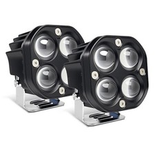 3inch LED OffRoad Driving Fog Lights Led Pods Lights Yellow White Dual Color